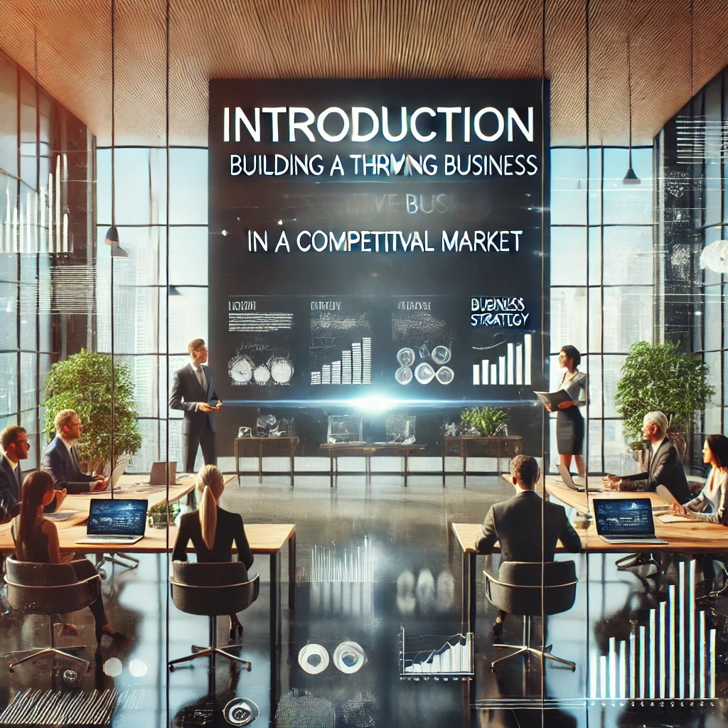 Introduction Building a thriving Business in a Competitive Market