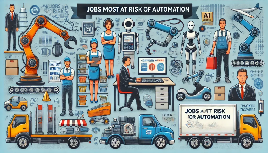 Jobs Most at Risk Due to Automation